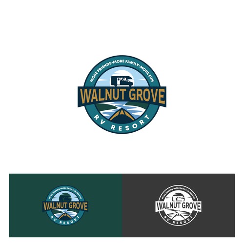 New Logo & Brand for a Fun Family Campground in Ohio, USA Design by Arfian Huda