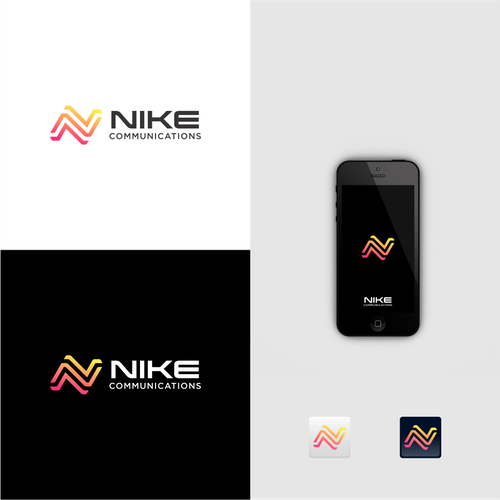 Nike Communications Logo Contest Design by 71Z Dezign