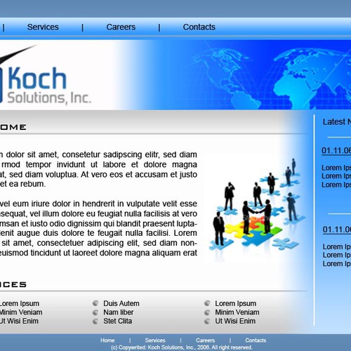 $500.00 Website template (Design only) Design by pinoydesign