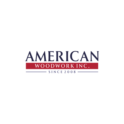 American Woodwork news a new logo Design by rejotakyin