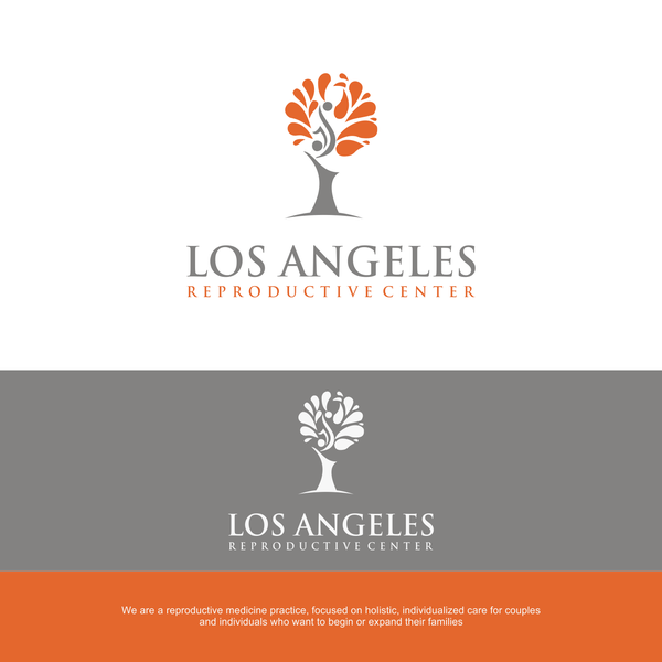Create a logo for a boutique fertility practice in Southern California