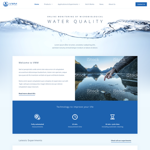 Water websites - 20+ Best Water Web Design Ideas 2024 | 99designs