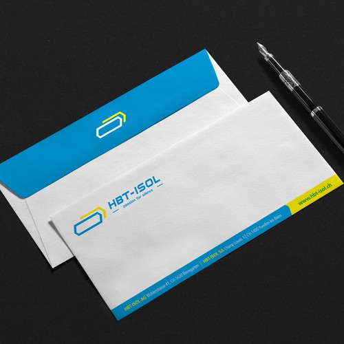 Implement the new logo on all our business papers Design by (VEER)