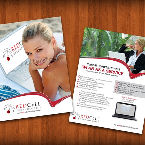 Create Product Brochure for Wireless LAN Offering - RedCell Technologies, Inc. デザイン by Rudvan