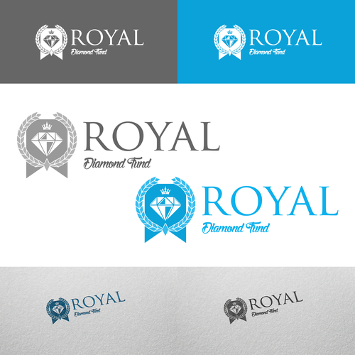 Create a capturing upscale design for Royal Diamonds Fund Réalisé par Febrian AM