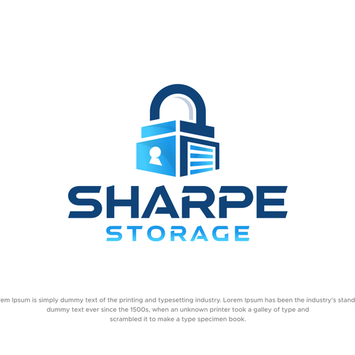 Need a simple, bold, identifiable logo for a self storage business Design by MotionPixelll™