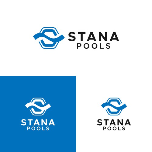Pool Builder needs a Clean Logo Design by H A N A