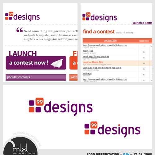 Logo for 99designs Diseño de SMLXL