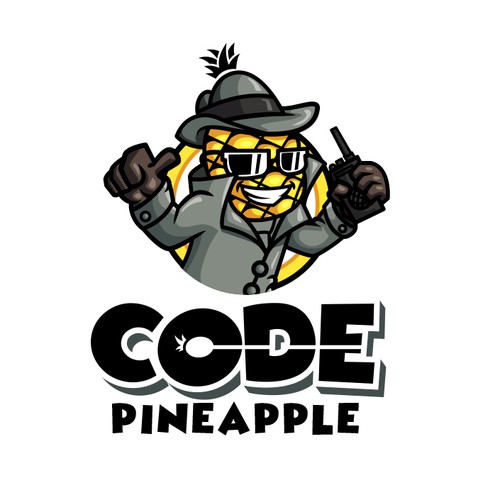Logo needed for "Code Pineapple" - A mission of mystery and fun [2nd place wins too!] Design by Molyvi