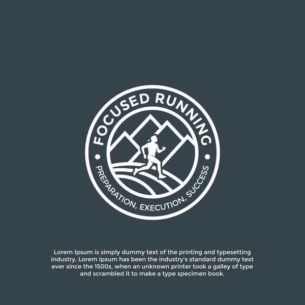 Design by Clever_™ titled "FocusedRunning"