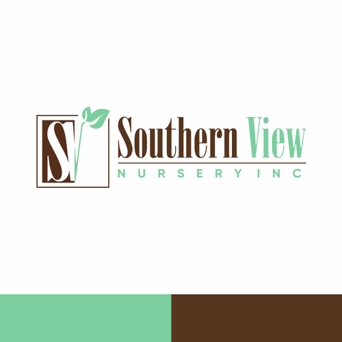 Impactful logo design for a Brand New Wholesale Plant Nursery Brand Design by KusnandArt