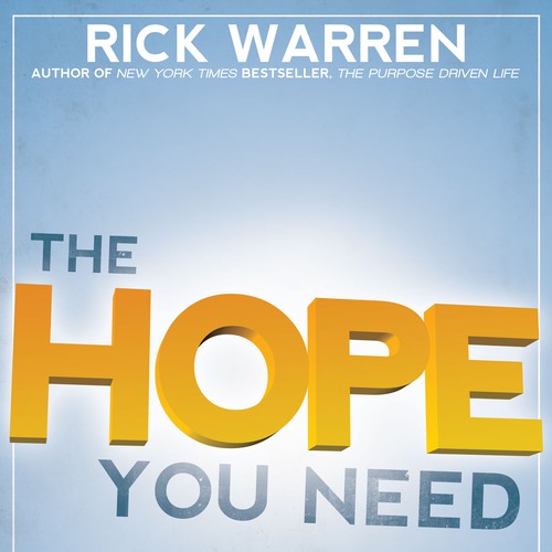 Design Rick Warren's New Book Cover Design by AdLibBob