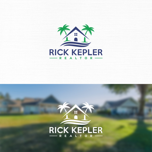 Hawaii and California Real Estate Agent Logo Design by IrfanSe