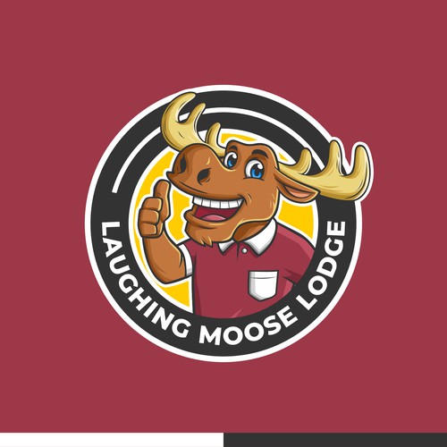 Laughing Moose Lodge - Create a Logo for Lasting Memories at a Vacation Rental Design by Trafalgar Law