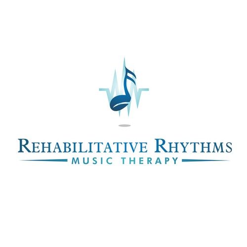 logo for Rehabilitative Rhythms Music Therapy デザイン by pas'75