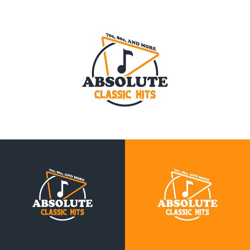 Absolute Classic Hits Logo Design Design por Young Creations