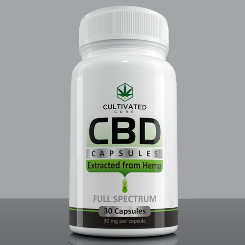 Label design for a CBD product Design by Aalamvision