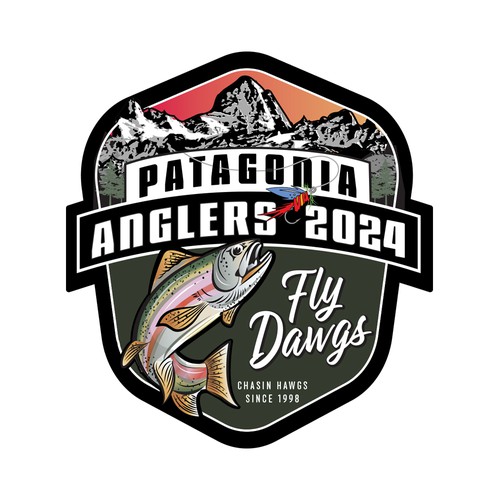 Patagonia Fly Fishing  Badge design, Logo design, Fish logo