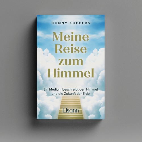 Cover for spiritual book My Journey to Heaven Design by P I X 3 L