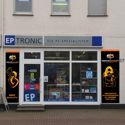 Proposta di design per un contest della categoria Insegna realizzata da GXG™