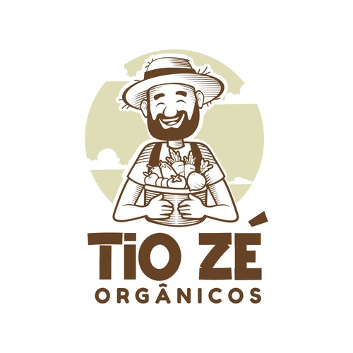 "Logo Tio Zé Organicos" winning PowerPoint template