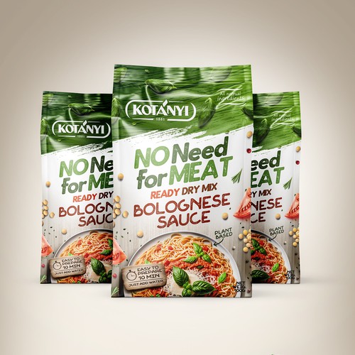 Packaging Project for International plant-based dry mix for International Herbs & Spices Company Design by Mr. Ozz