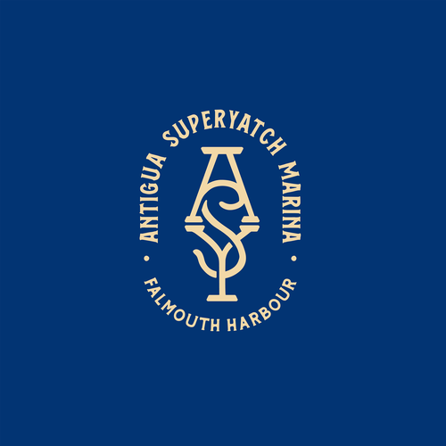 Logo / Icon for ASY Marina Design by Fred Rauh