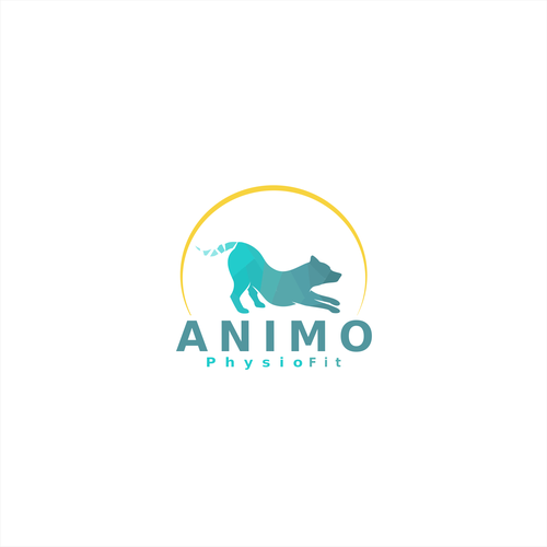 Create a trendy logo for a physiotherapy practice for dogs (and small animals) Design by sukadarma