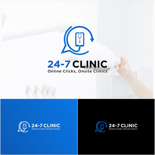 Design a logo for a 24-7 clinic (medical) Design by Koji Antero ❤