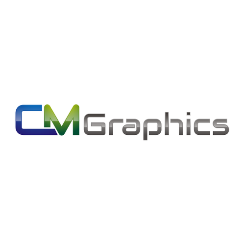 logo for CM Graphics Design by Ade martha