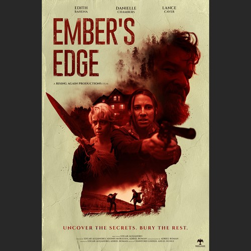 EMBERS EDGE - Captivating Movie Poster for our Thriller / Suspense / Drama Design by GraphicRaj