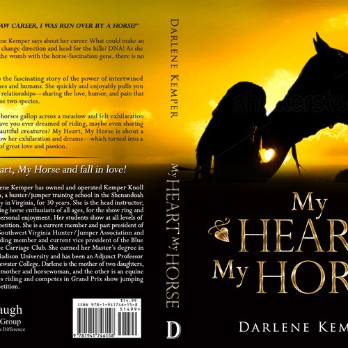 A great horse book needs a great cover! Design réalisé par Nitsua