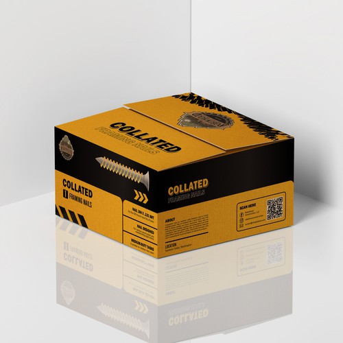 Dare to Impress: Design a Modern and Sleek Nail Box Packaging Design by brightoneart