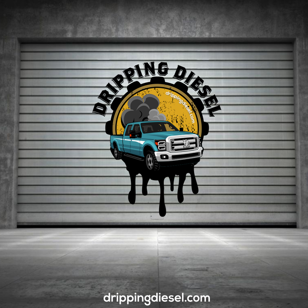 Design by R A V E N. art titled "Dripping Diesel"