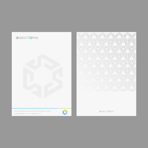 Design logo for 3Sectors (Conference and exhibition organization company) Design by debora_