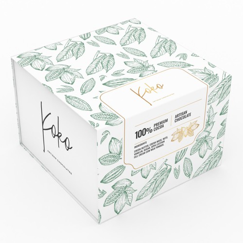 Design a folding chocolate box Design by -RD-