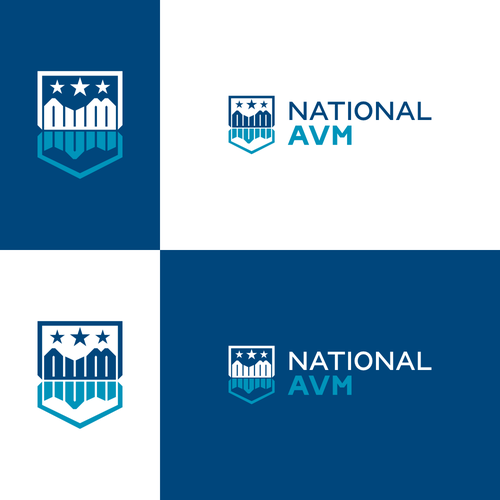 Logo National AVM Design by disainbox