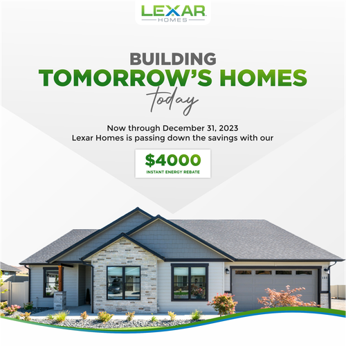 Custom Home builder marketing promotion Design by Dedek Wahyu