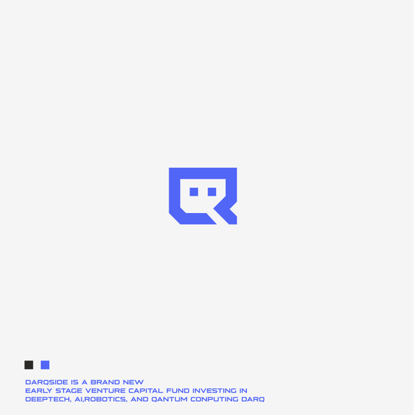 Logo for Darqside - A new VC fund investing in deeptech, AI, robotics and quantum computing.