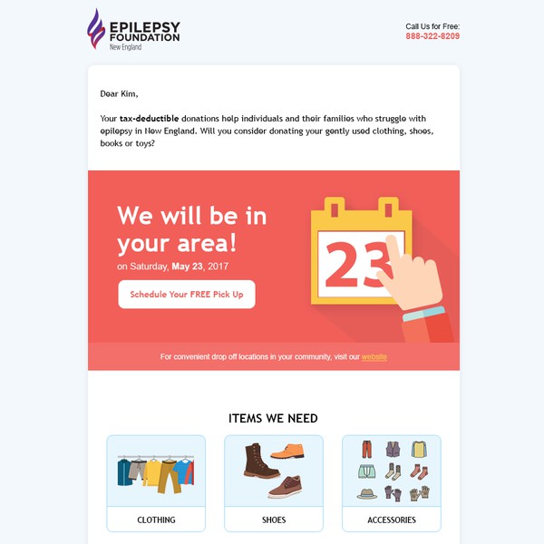 Non-Profit Email Design