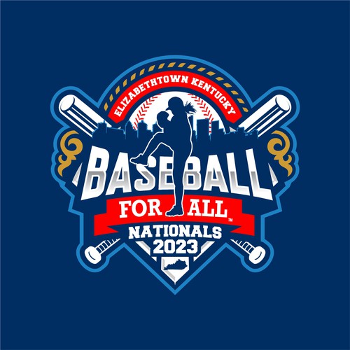 Eye-catching sports logo needed for major baseball event Diseño de indraDICLVX