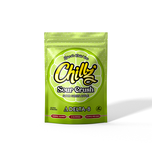 CHILLZ CBD Brand need his new packaging for his DELTA 8 Gummies Design by SONUPARMAR