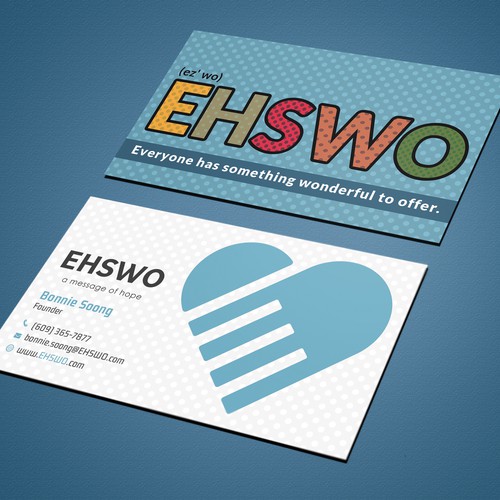 A Cool, Fun Business Card That's Not Really A Business Card - Have fun with this!!!  EHSWO.com Design by Roni_