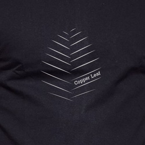 Design clean, subtle t-shirt for a band: copper leaf