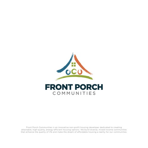 Front Porch Communities - A Not For Profit housing developer with a community focus Design von RaccoonDesigns®