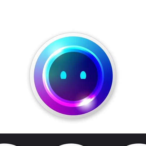 Create a minimalistic avatar for an AI life assistant Design by HannaSymo