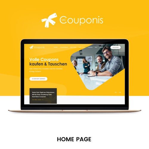 Web page design contest entry by Iconic Graphics