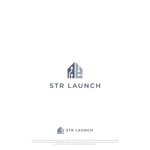 Short Term Rental SAAS Company Logo Design by Nick Camastra