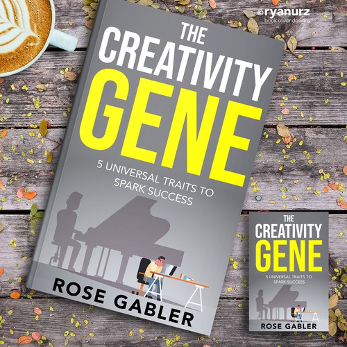 Design a powerful book cover to inspire creativity and connection! Design by ryanurz