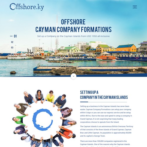 Web page design contest entry by DesignFuel